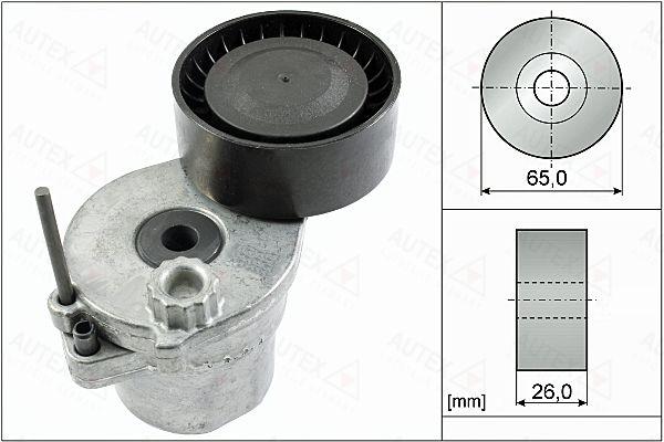 Belt tensioner for W204/C180-1
