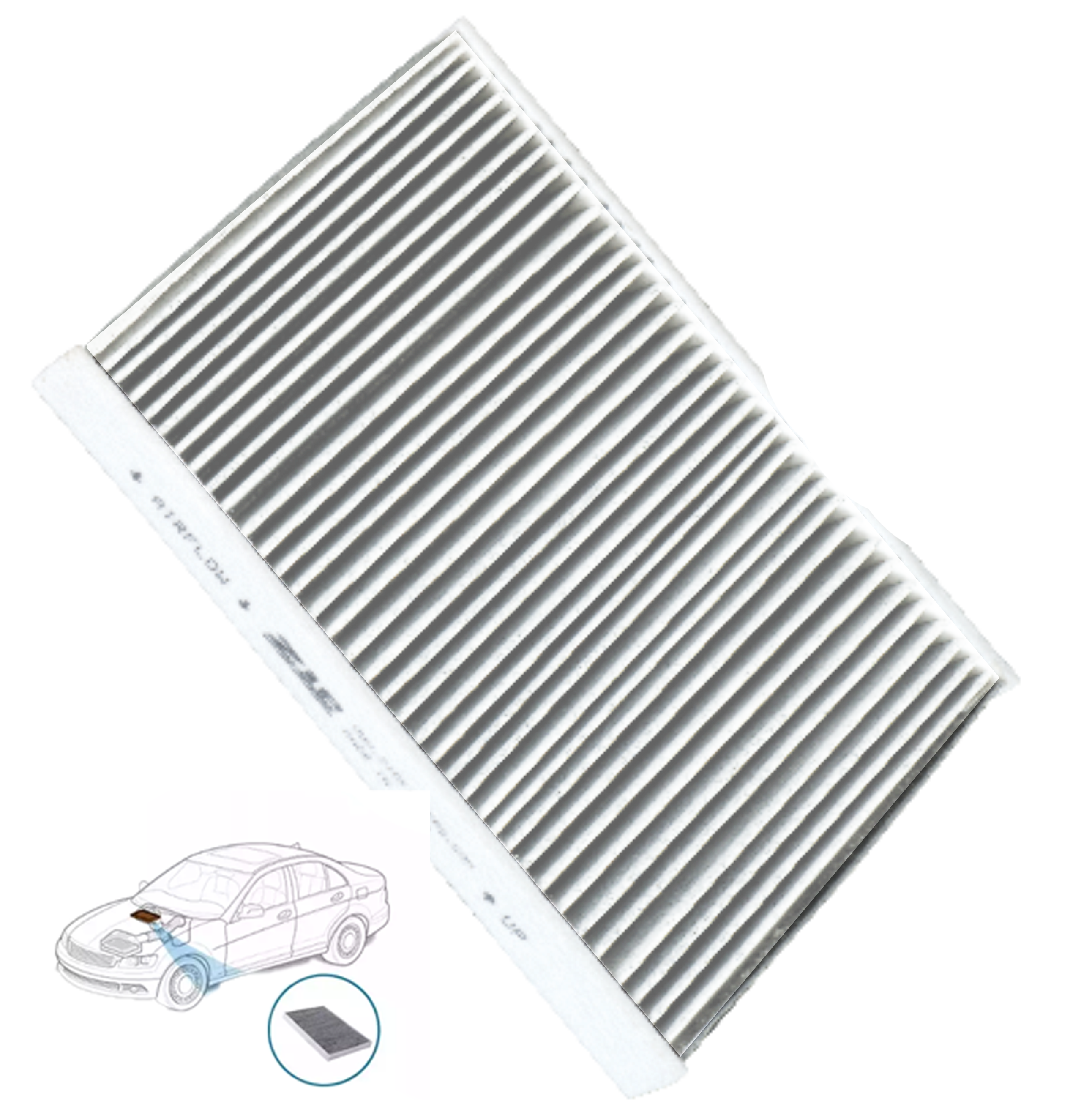 Buy ZIP Car Cabin Air Filter for Volvo V40 Hatchback (2012-2019)