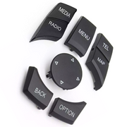 CIC Multimedia Buttons for BMW 1 SERIES F21 (2015-2017) in Black color Model B with PC and ABS