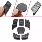 CIC Multimedia Buttons for BMW 2 SERIES F22 (2018-2021) in Black color Model B with PC and ABS