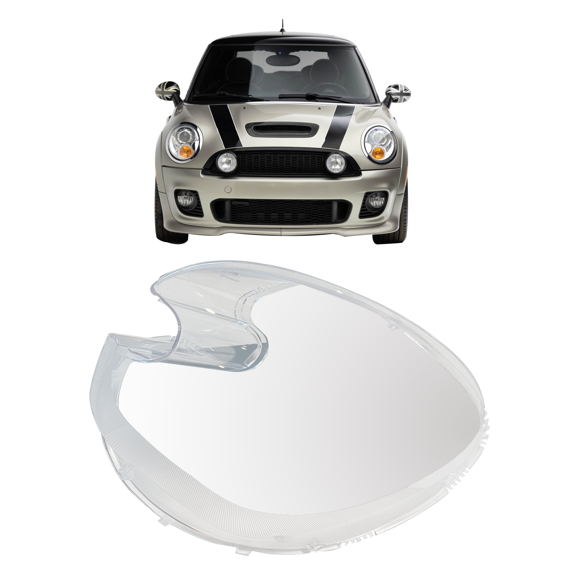 Right (Driver Side) Headlight Lens for MINI MINI COUNTRYMAN / COOPER COUNTRYMAN R60 (2015-2016)