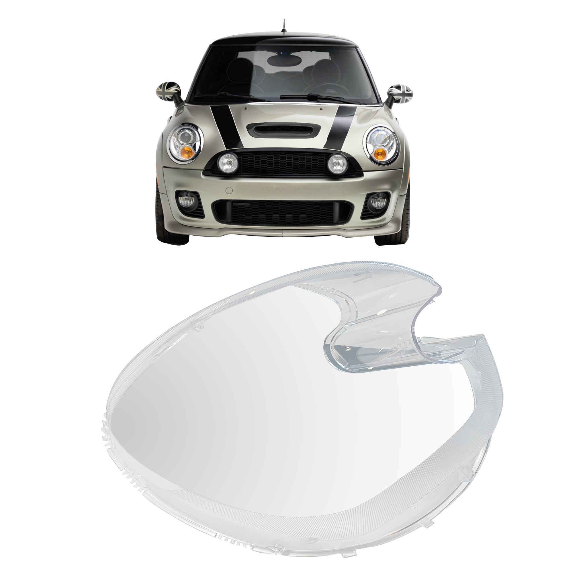Left (Passenger Side) Headlight Lens for MINI MINI COUNTRYMAN / COOPER COUNTRYMAN R60 (2015-2016)