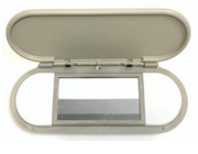 Sun Visor Mirror for MINI MINI / COOPER F55 (2014-2024) in Gray color with Light