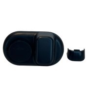Sun Visor Mirror Clips Set for MINI MINI / COOPER F56 (2014-2024) in Black color