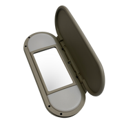 Sun Visor Mirror for MINI MINI / COOPER F56 (2014-2024) in Gray color with Light