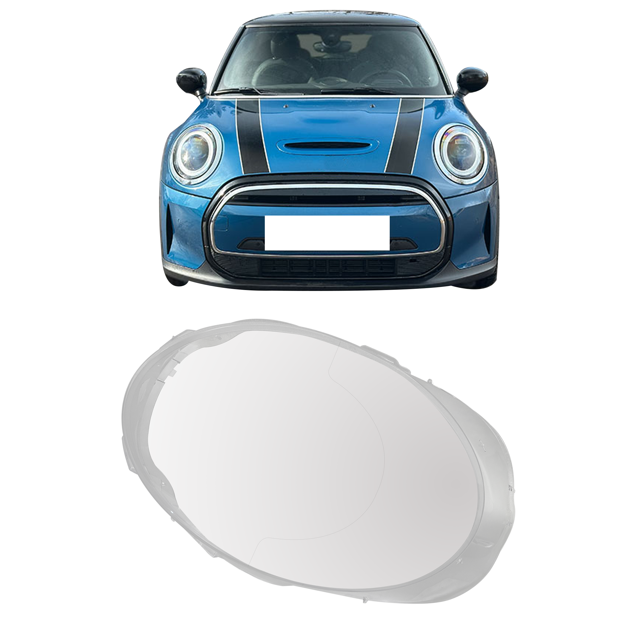 Right (Driver Side) Headlight Lens for MINI MINI / COOPER F56 (2014)