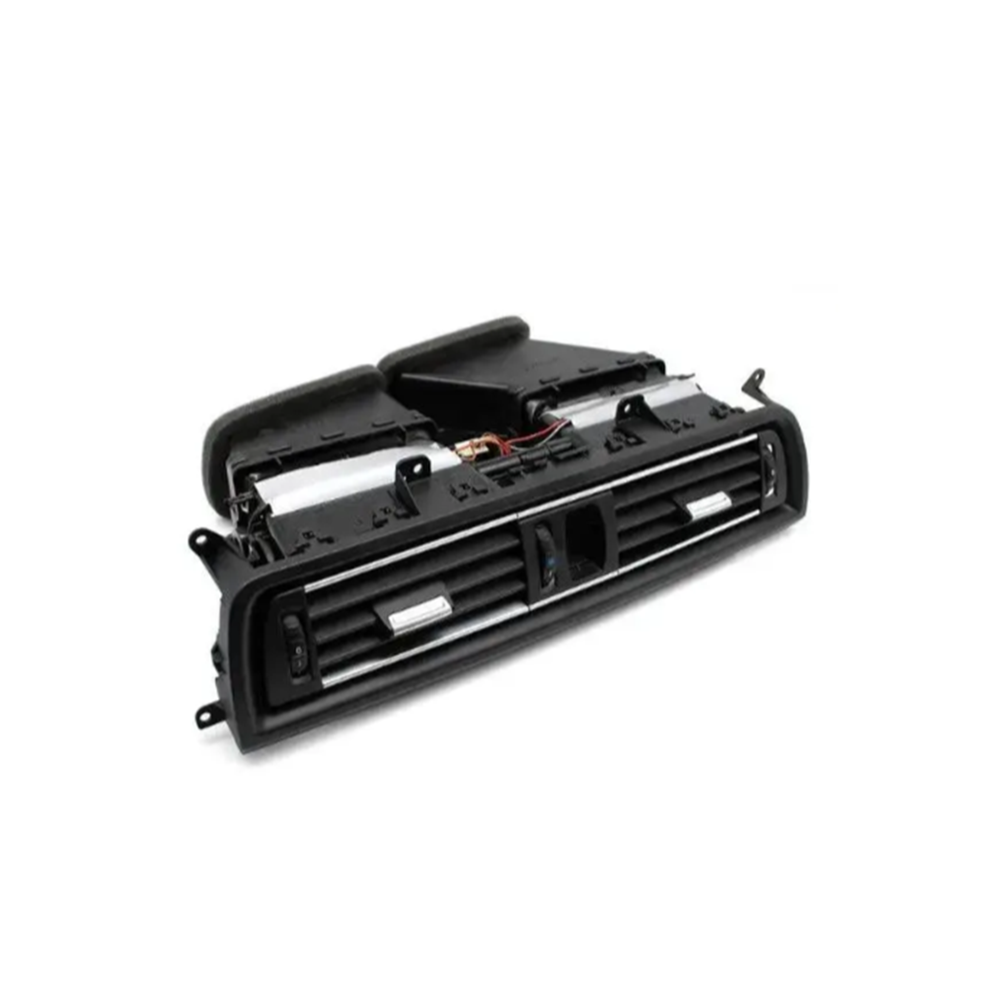 Central AC Vent Assembly for BMW 5 SERIES F10 (2010-2016) in Black color Chrome