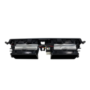 Central AC Vent Assembly for BMW 5 Series F18 (2010-2016) in Black color Chrome