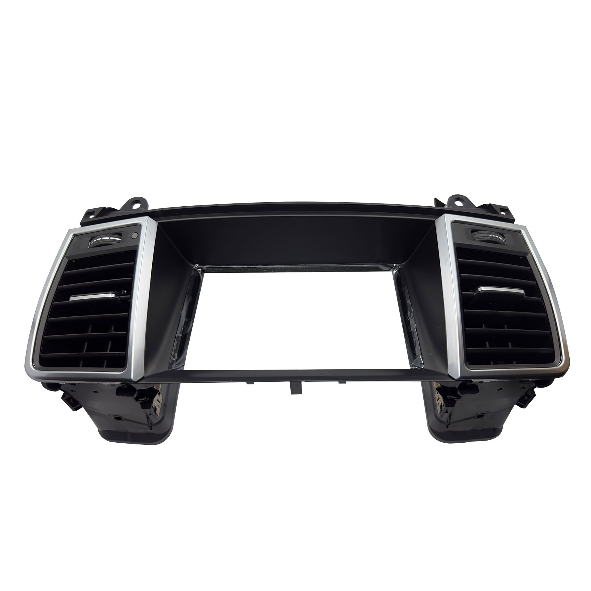 Central AC Vent Assembly for MERCEDES-BENZ ML-CLASS W166 (2012-2015) in Black color Model B Chrome