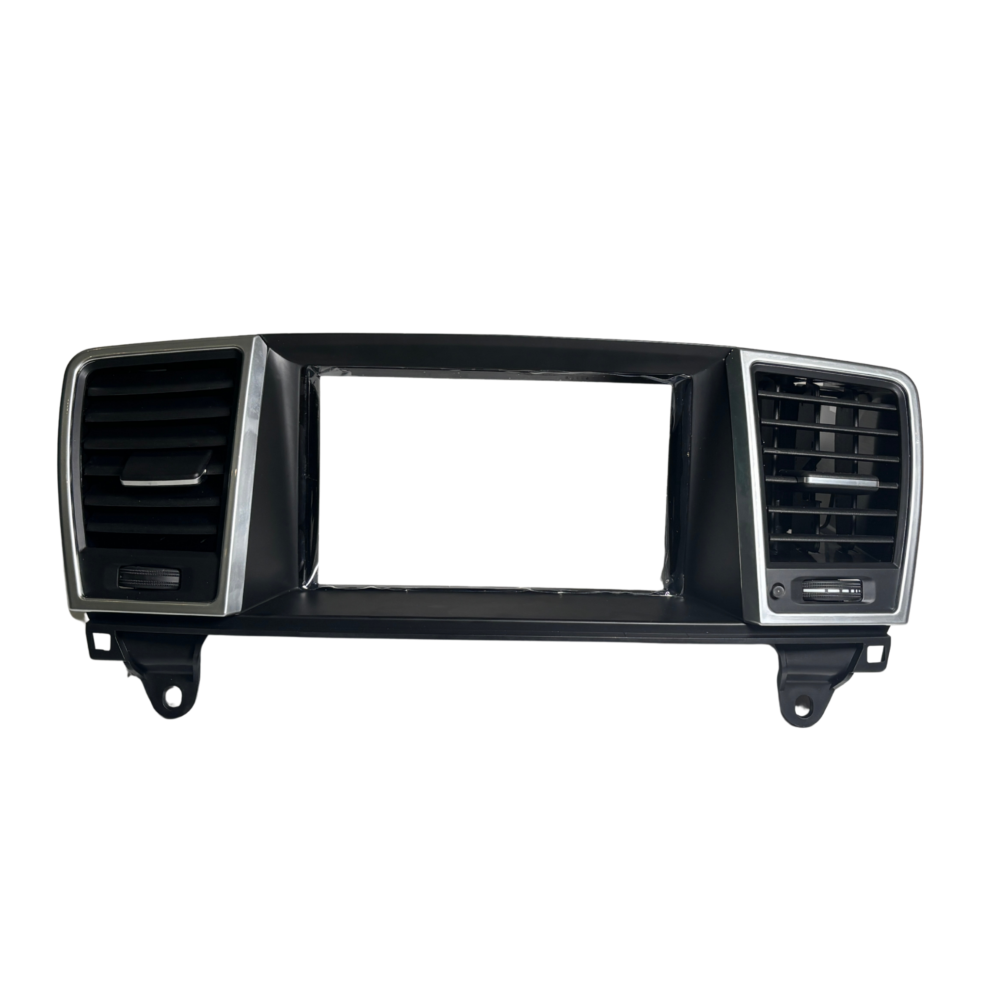 Central AC Vent Assembly for MERCEDES-BENZ ML-CLASS W166 (2012-2015) in Black color Model B Chrome