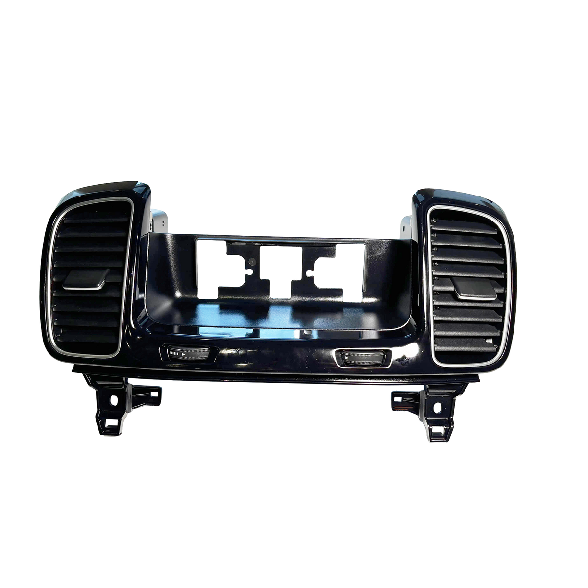 Central AC Vent Assembly for MERCEDES-BENZ ML-CLASS W166 (2012-2015) in Black color New Model Chrome