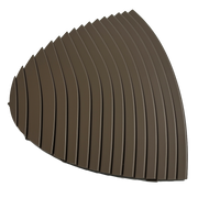 Central AC Vent Cover for MERCEDES-BENZ E-CLASS W211 (2002-2008) in Yellow color Model B