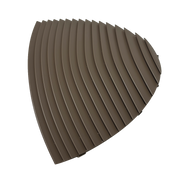 Central AC Vent Cover for MERCEDES-BENZ E-CLASS W211 (2002-2008) in Yellow color Model B