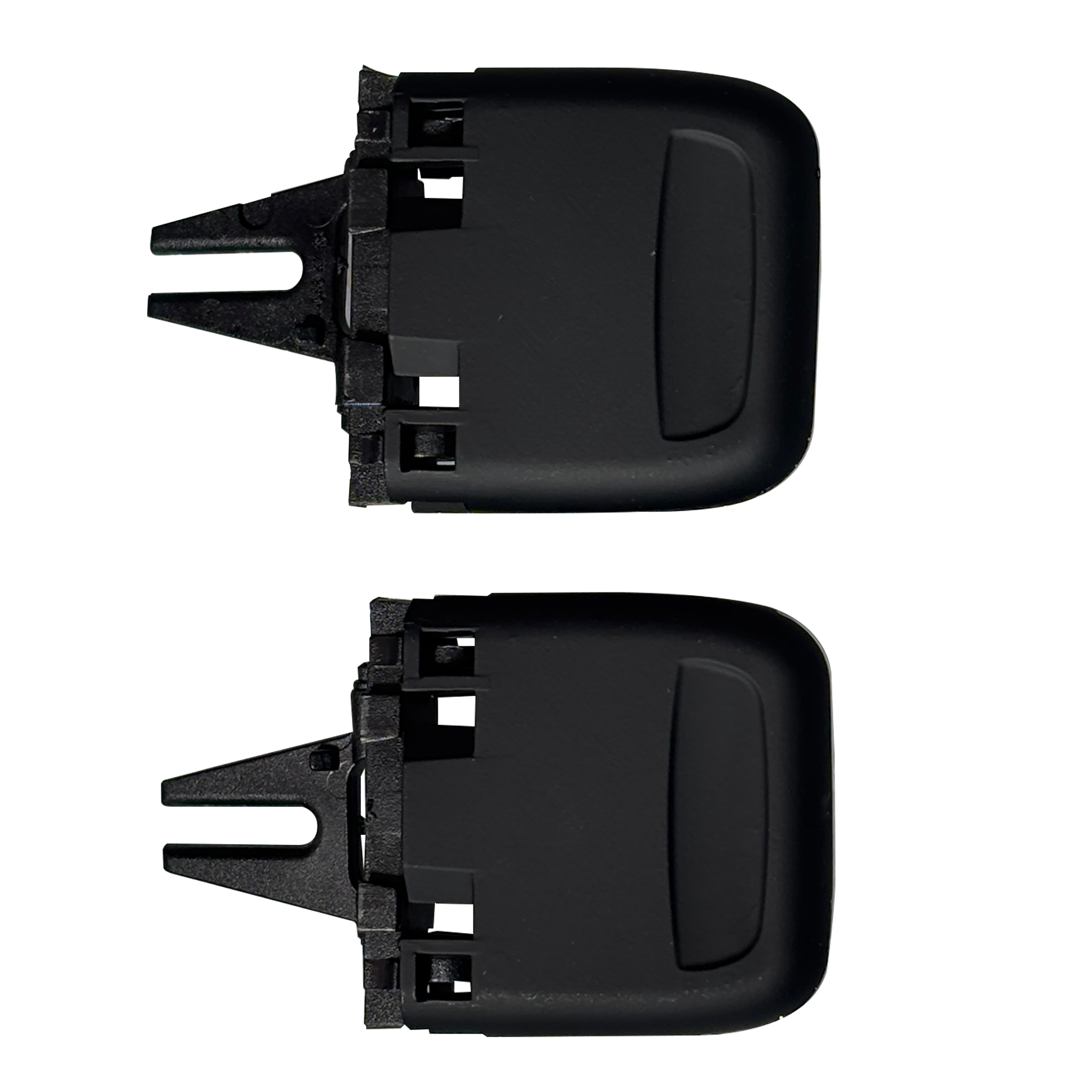 Central AC Vent Grille Set for PORSCHE MACAN 95B (2014-2018) in Black color Old Model Slider