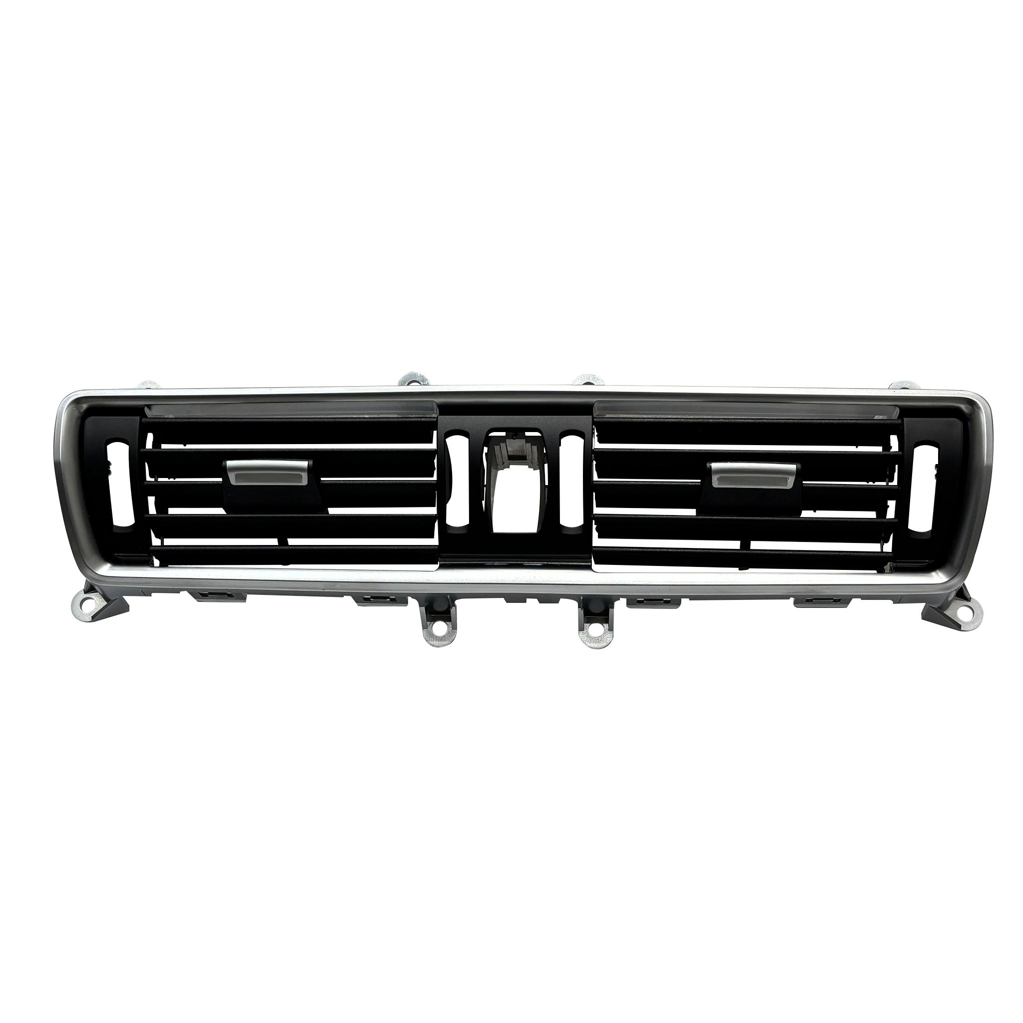 Central AC Vent Grille for BMW 5 SERIES GRAN TURISMO F07 (2009-2019) in Black color High-End Model Model C Chrome