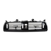 Central AC Vent Grille for BMW 5 Series F11 (2010-2016) in Black color Piano Black Chrome