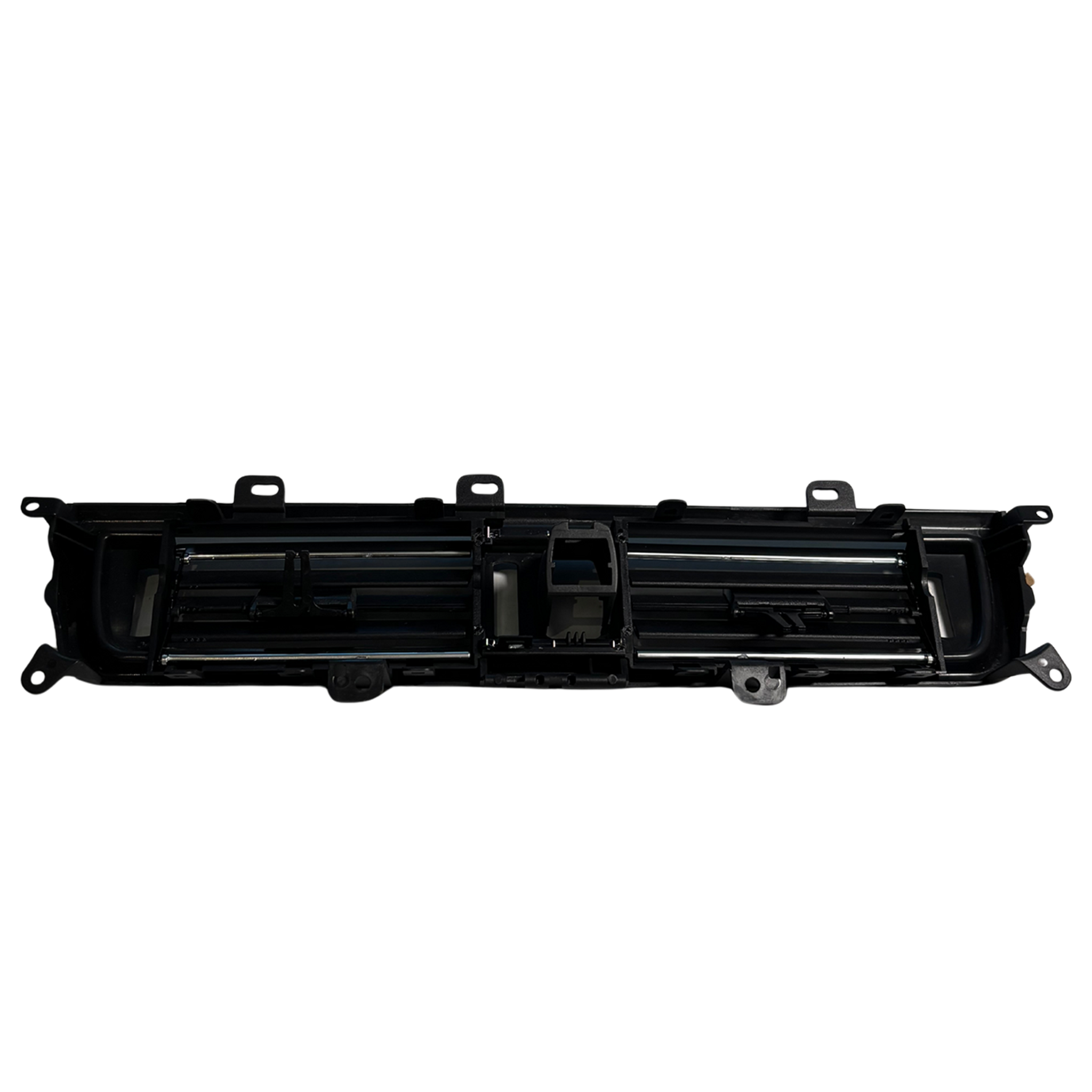 Central AC Vent Grille for BMW 5 Series F18 (2010-2016) in Black color Chrome