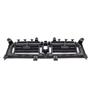 Central AC Vent Grille for BMW 7 SERIES F01 (2009-2015) in Black color High-End Model Model C Chrome