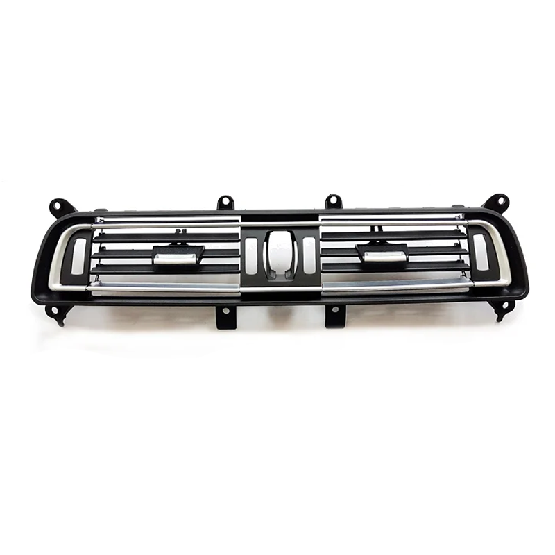 Central AC Vent Grille for BMW 7 SERIES F02 (2009-2015) in Black color Standard Model Chrome