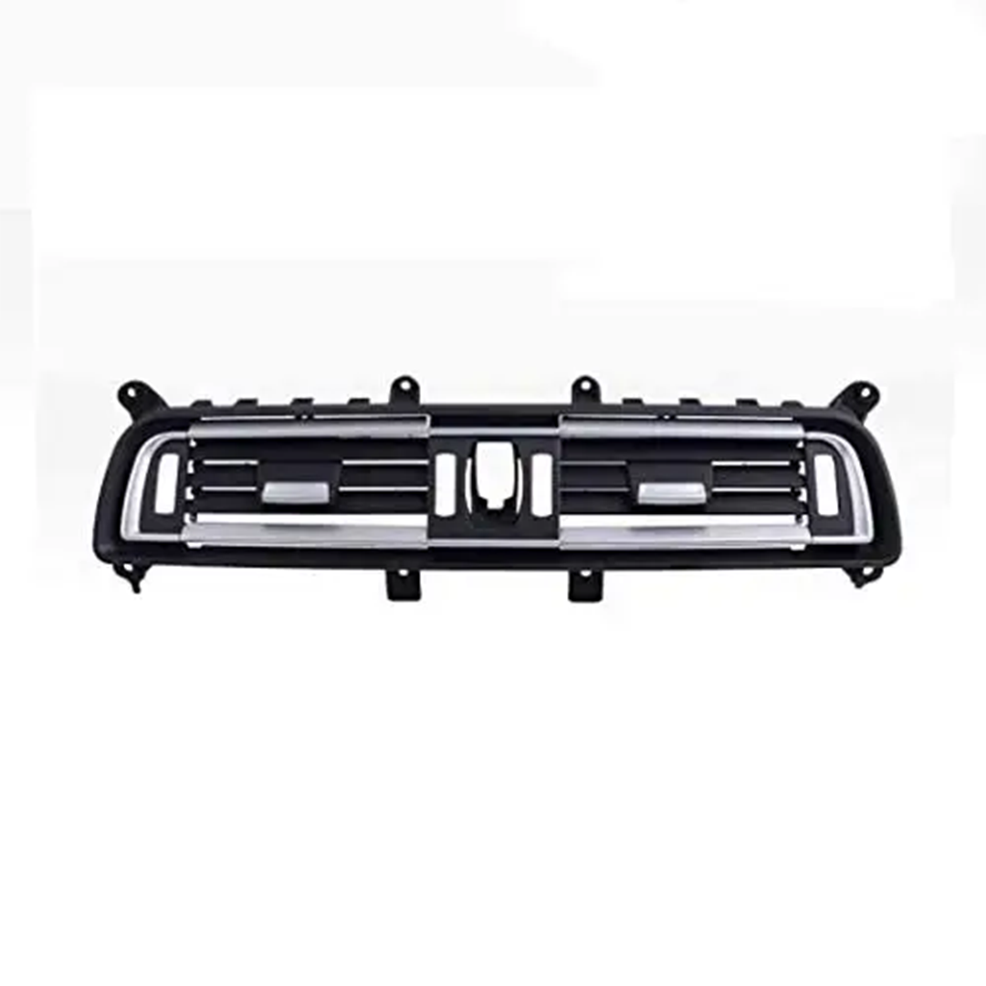 Central AC Vent Grille for BMW 7 SERIES F03 (2012-2015) in Black color High-End Model Model C Chrome