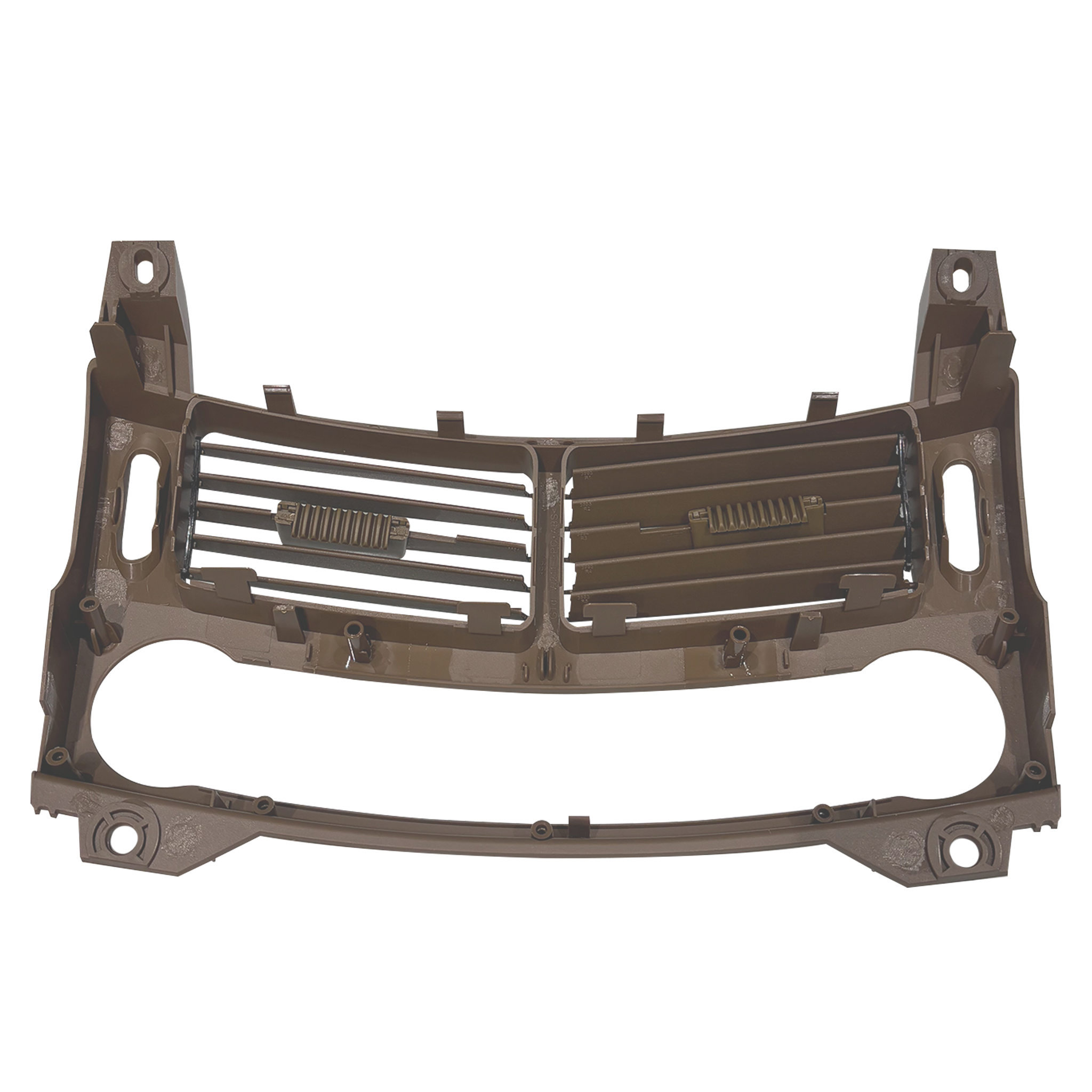Central AC Vent Grille for MERCEDES-BENZ E-CLASS W211 (2003) in Dark Yellow color