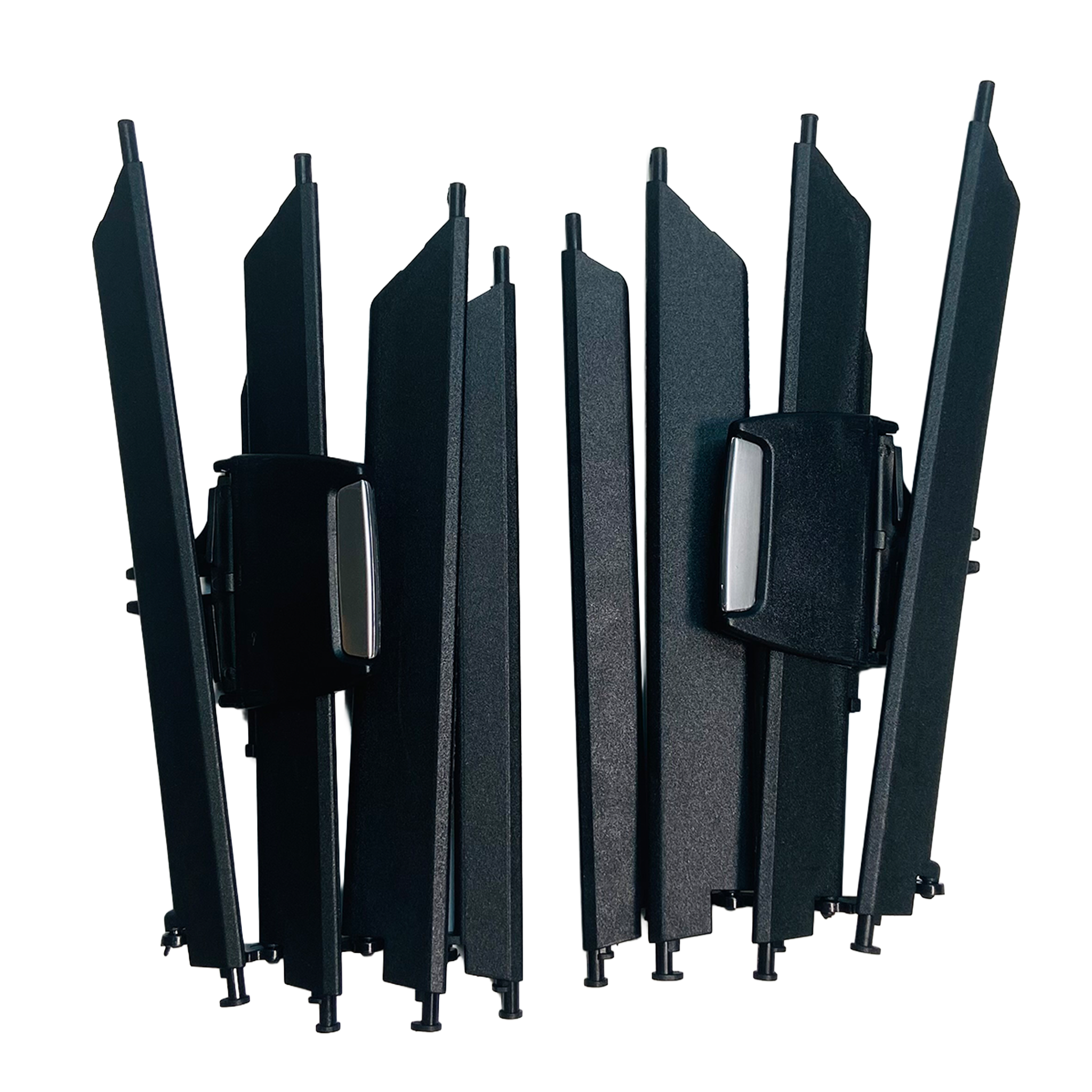Central AC Vent Repair Kit Set for BMW 2 SERIES F45 (2014-2021) in Black color