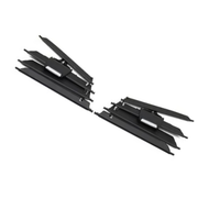 Central AC Vent Repair Kit Set for BMW X2 F39 (2018-2022) in Black color