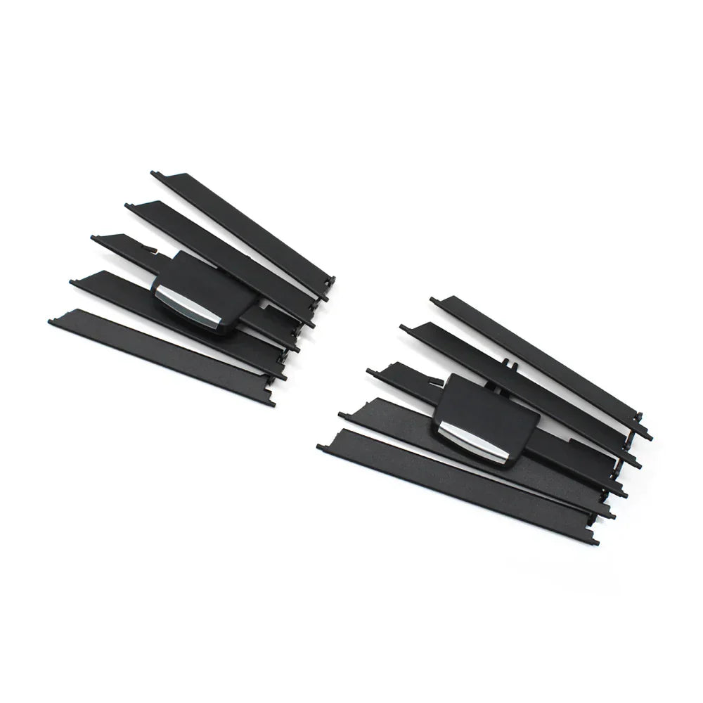 Central AC Vent Repair Kit Set for BMW X3 F25 (2011-2017) in Black color