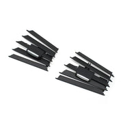 Central AC Vent Repair Kit Set for BMW X3 F25 (2011-2017) in Black color