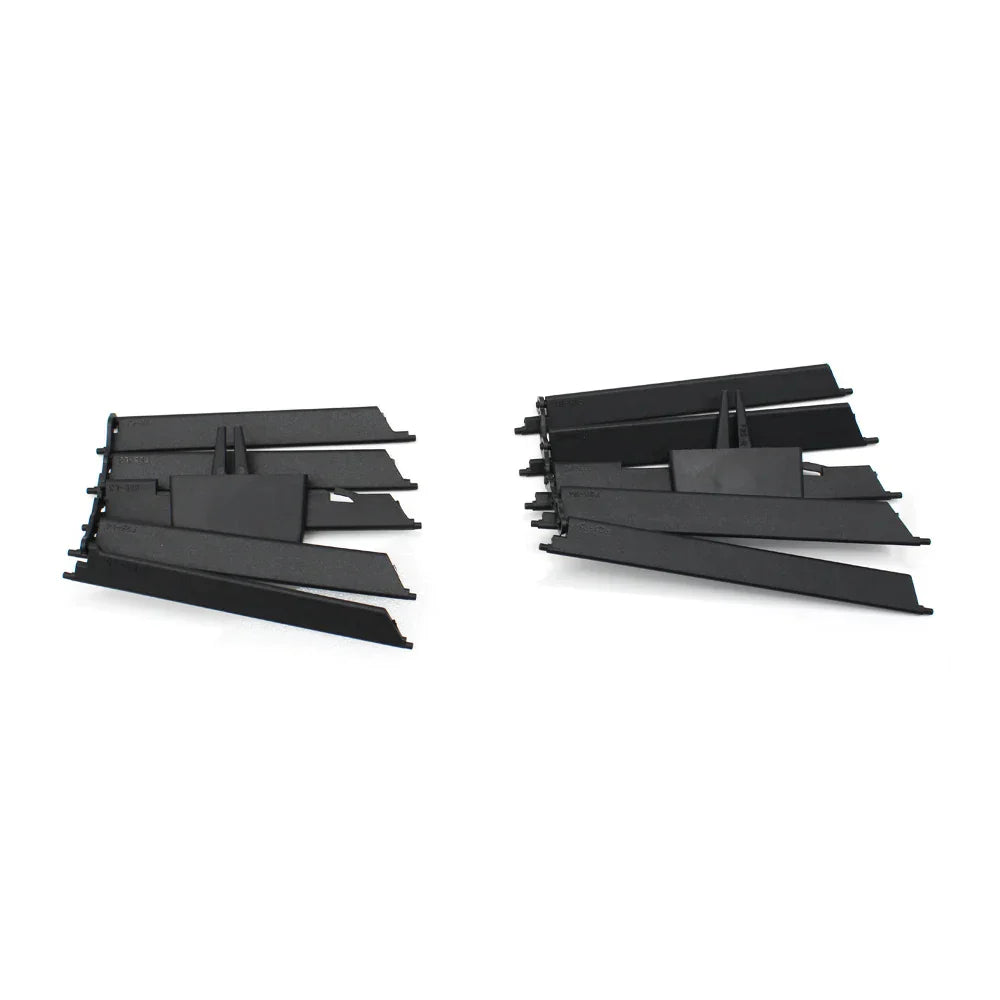 Central AC Vent Repair Kit Set for BMW X3 F25 (2011-2017) in Black color