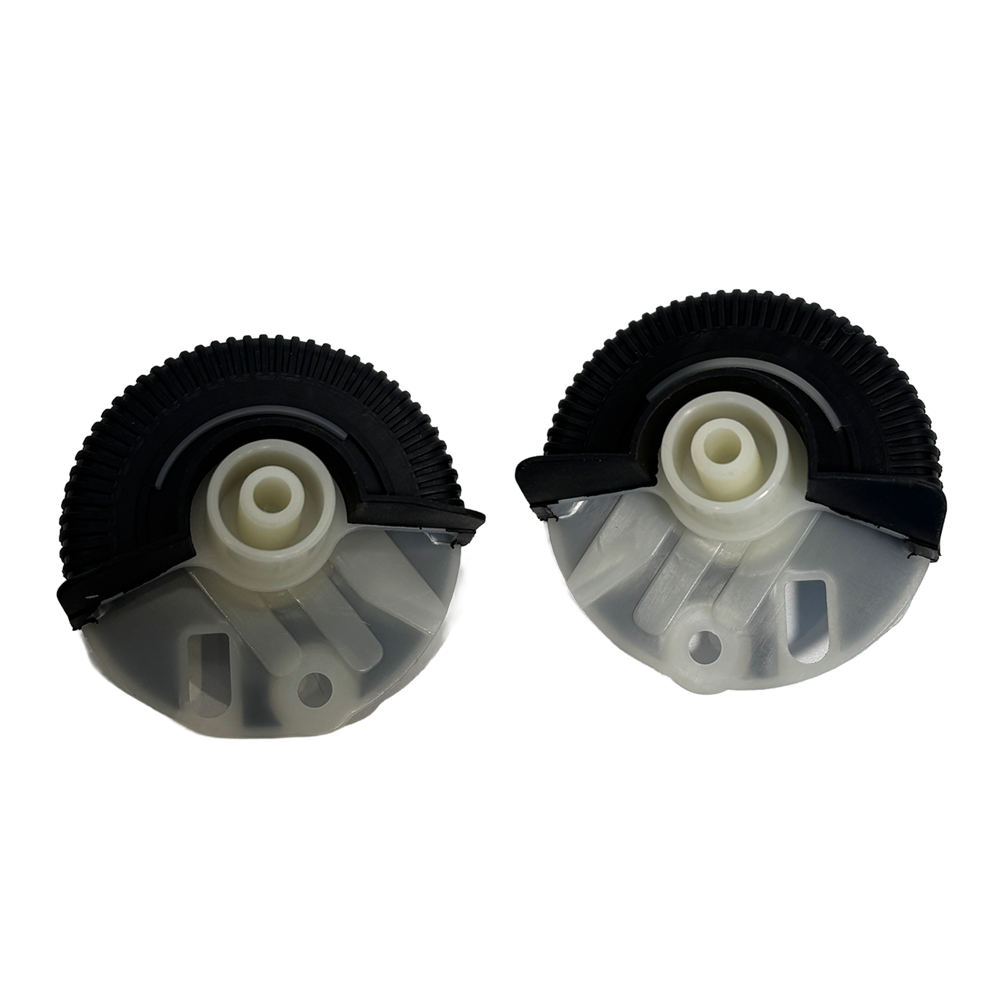 Central AC Vent Repair Kit Set for MERCEDES-BENZ E-CLASS W211 (2002-2008) in Black color Model A Roller Wheel