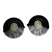 Central AC Vent Repair Kit Set for MERCEDES-BENZ E-CLASS W211 (2002-2008) in Black color Model A Roller Wheel
