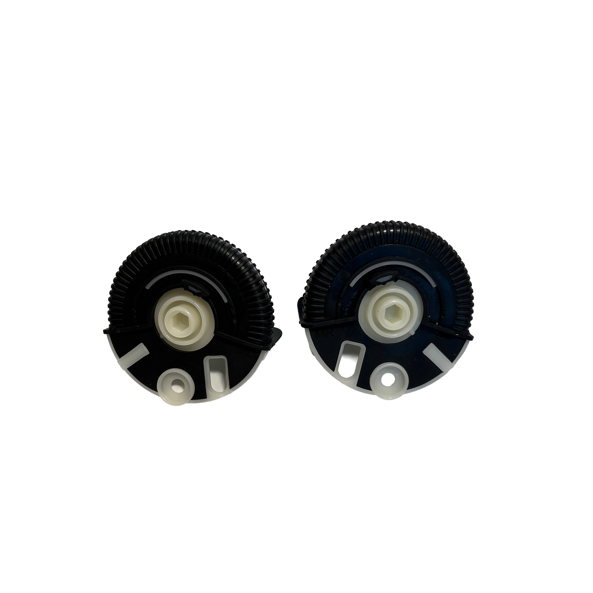 Central AC Vent Repair Kit Set for MERCEDES-BENZ E-CLASS W211 (2002-2008) in Black color Model A Roller Wheel