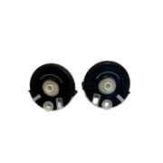 Central AC Vent Repair Kit Set for MERCEDES-BENZ E-CLASS W211 (2002-2008) in Black color Model A Roller Wheel