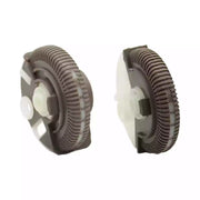 Central AC Vent Repair Kit Set for MERCEDES-BENZ E-CLASS W211 (2002-2008) in Stone Yellow color Model A Roller Wheel