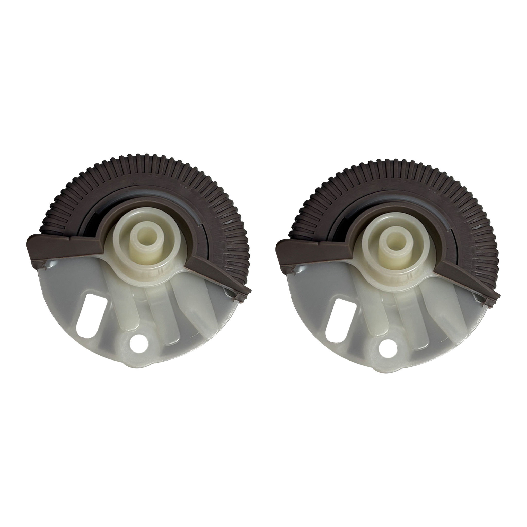 Central AC Vent Repair Kit Set for MERCEDES-BENZ E-CLASS W211 (2002-2008) in Stone Yellow color Model A Roller Wheel