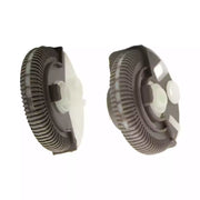 Central AC Vent Repair Kit Set for MERCEDES-BENZ E-CLASS W211 (2002-2008) in Stone Yellow color Model A Roller Wheel
