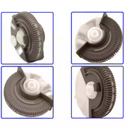 Central AC Vent Repair Kit Set for MERCEDES-BENZ E-CLASS W211 (2002-2008) in Stone Yellow color Model A Roller Wheel