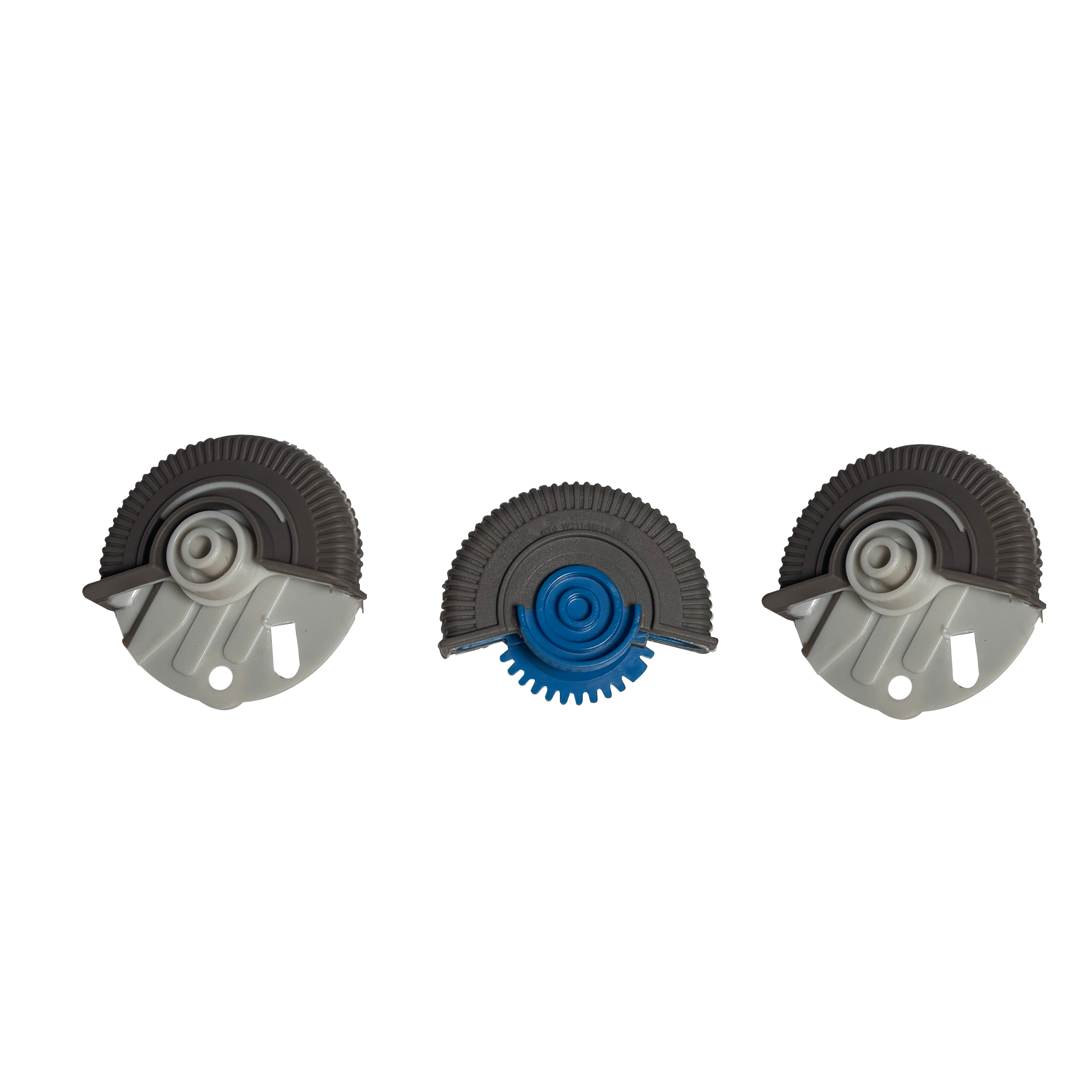 Central AC Vent Repair Kit Set for MERCEDES-BENZ E-CLASS W211 (2003) in Beige color Model B Roller Wheel