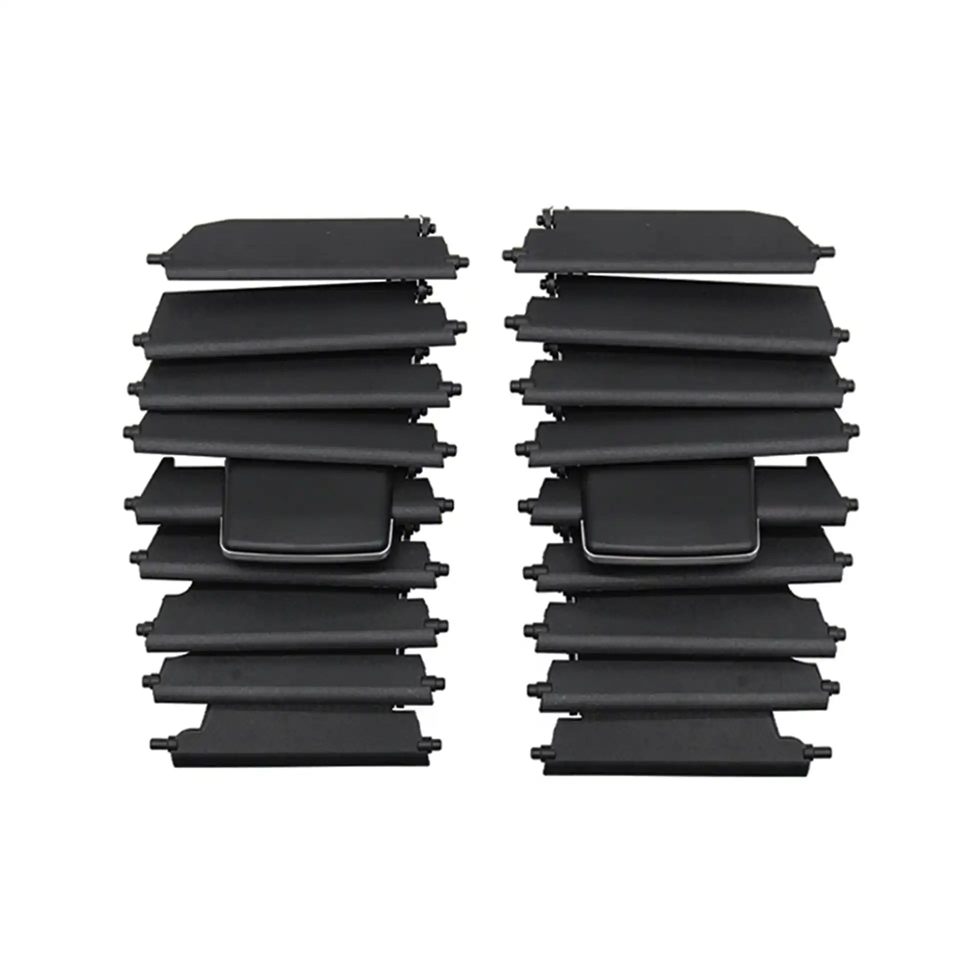 Central AC Vent Repair Kit Set for MERCEDES-BENZ ML-CLASS W166 (2012-2015) in Black color New Model