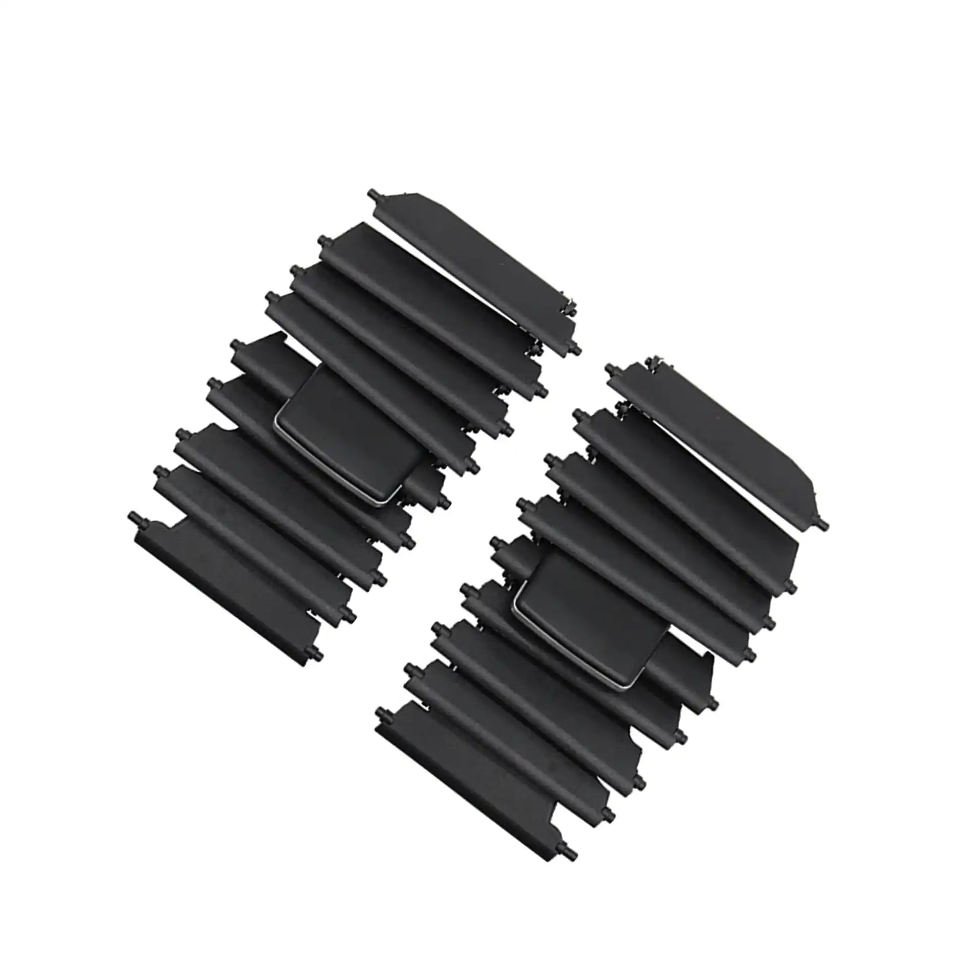 Central AC Vent Repair Kit Set for MERCEDES-BENZ ML-CLASS W166 (2012-2015) in Black color New Model