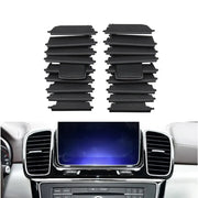 Central AC Vent Repair Kit Set for MERCEDES-BENZ ML-CLASS W166 (2012-2015) in Black color New Model