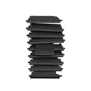 Central AC Vent Repair Kit Set for MERCEDES-BENZ ML-CLASS W166 (2012-2015) in Black color New Model
