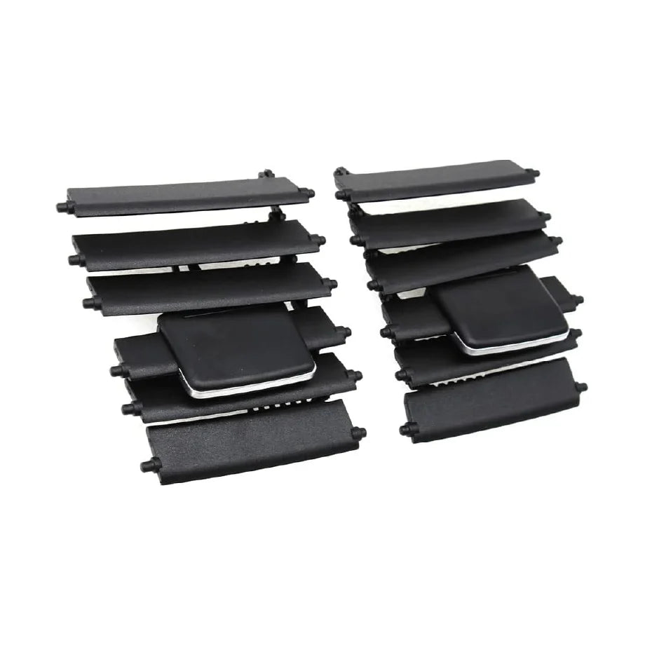 Central AC Vent Repair Kit Set for MERCEDES-BENZ ML-CLASS W166 (2012-2015) in Black color Old Model