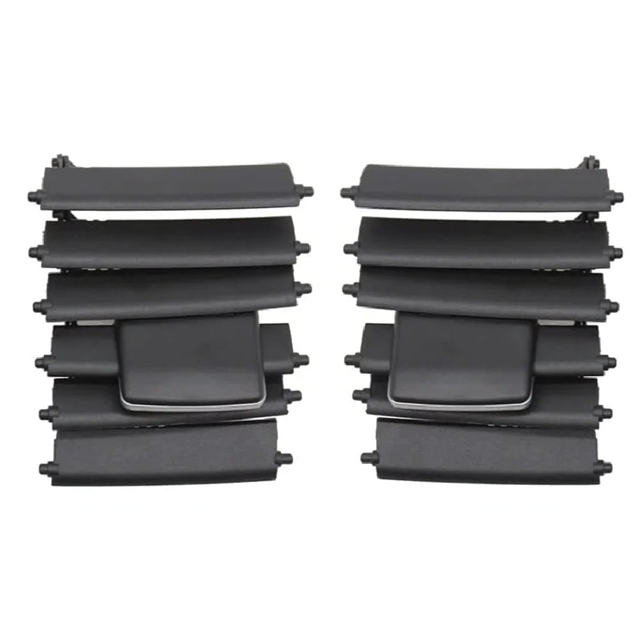 Central AC Vent Repair Kit Set for MERCEDES-BENZ ML-CLASS W166 (2012-2015) in Black color Old Model