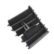 Central AC Vent Repair Kit Set for MERCEDES-BENZ ML-CLASS W166 (2012-2015) in Black color Old Model