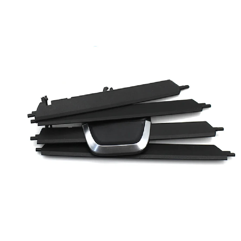 Central AC Vent Repair Kit for BMW 5 Series G31 (2017-2024) in Black color Chrome