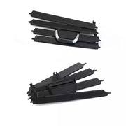 Central AC Vent Repair Kit for BMW 5 Series G31 (2017-2024) in Black color Chrome