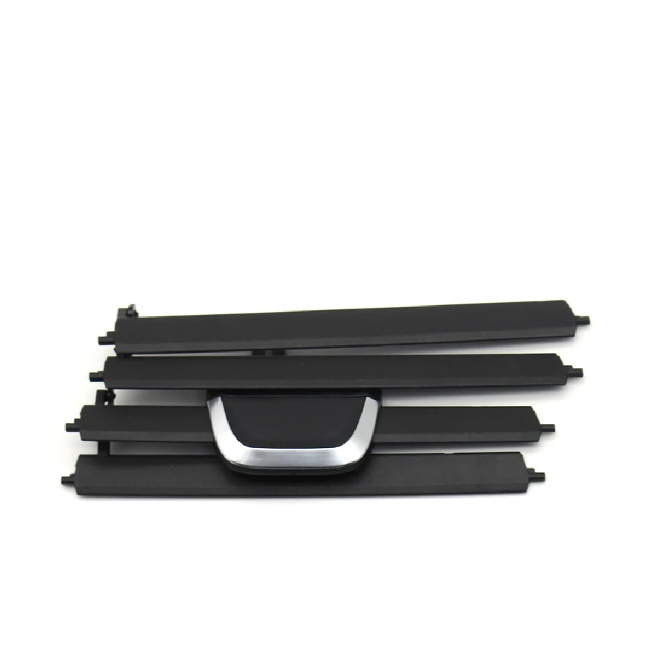 Central AC Vent Repair Kit for BMW 6 G32 (2017-2020) in Black color Chrome
