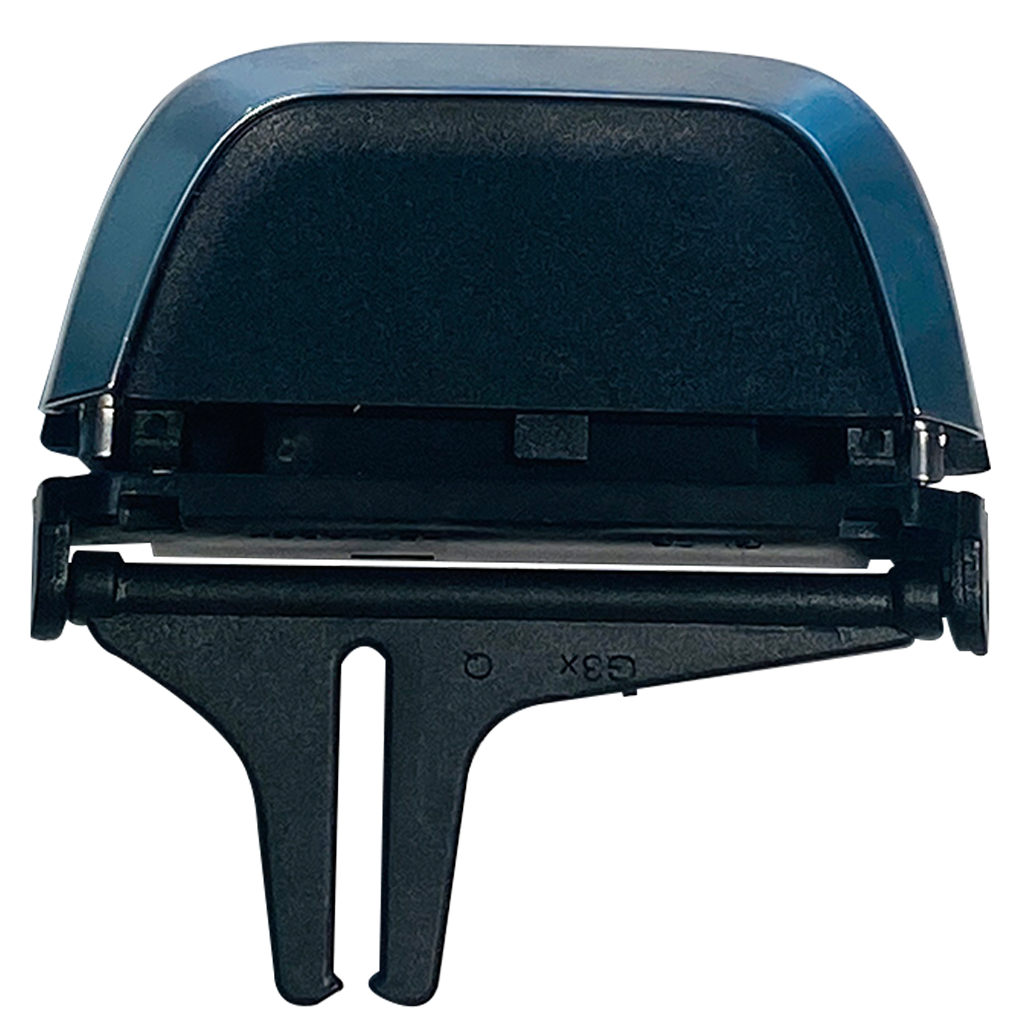 Central AC Vent Repair Kit for BMW 6 G32 (2017-2020) in Black color Slider Clip 2 Pcs